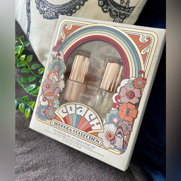 🌹 Coach Sephora Collection Tea Rose Nail Set 🌹 - Picture 2 of 8